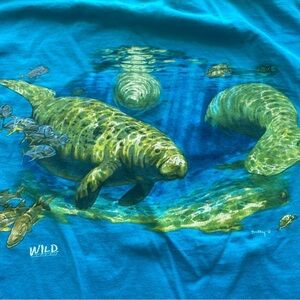 Wild gear manatee tee